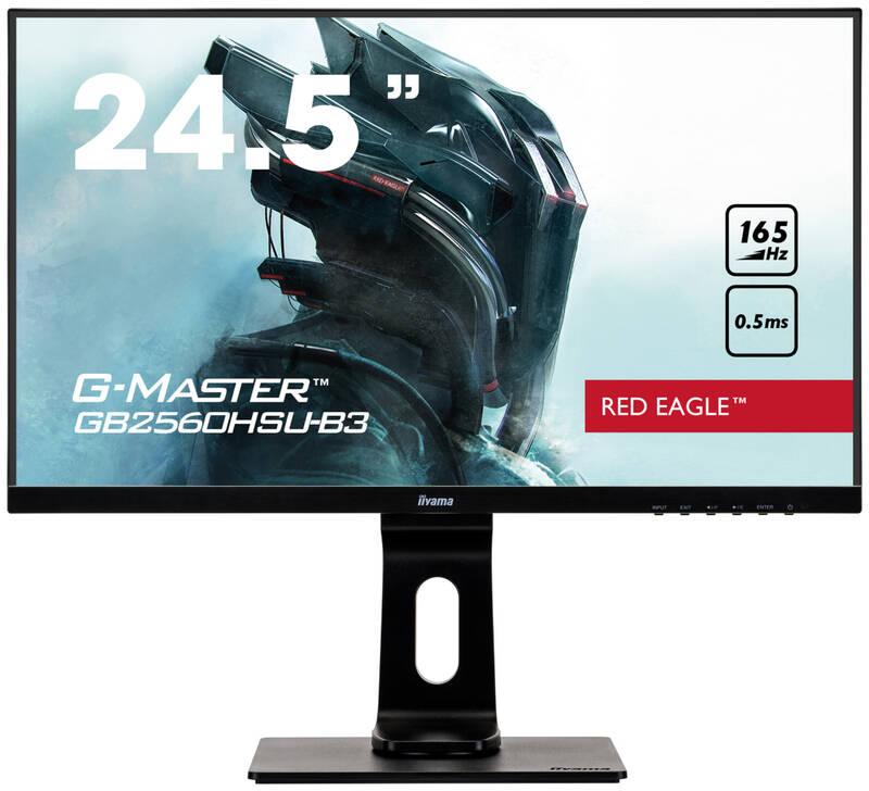 Monitor IIYAMA G-Master GB2560HSU-B3 černý