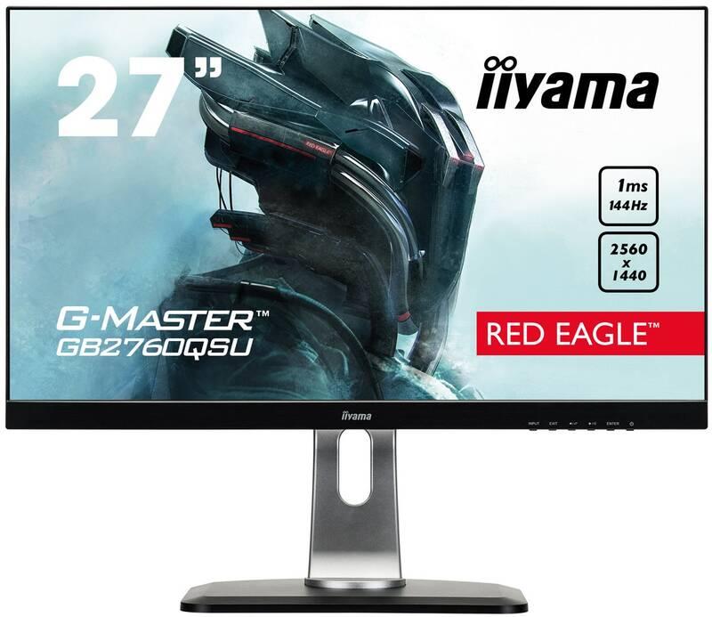 Monitor IIYAMA G-Master GB2760QSU-B1 černý