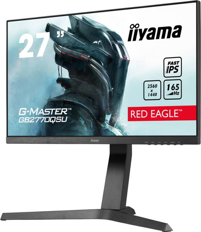 Monitor IIYAMA G-Master GB2770QSU-B1 černý