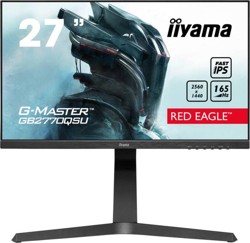 Monitor IIYAMA G-Master GB2770QSU-B1 černý