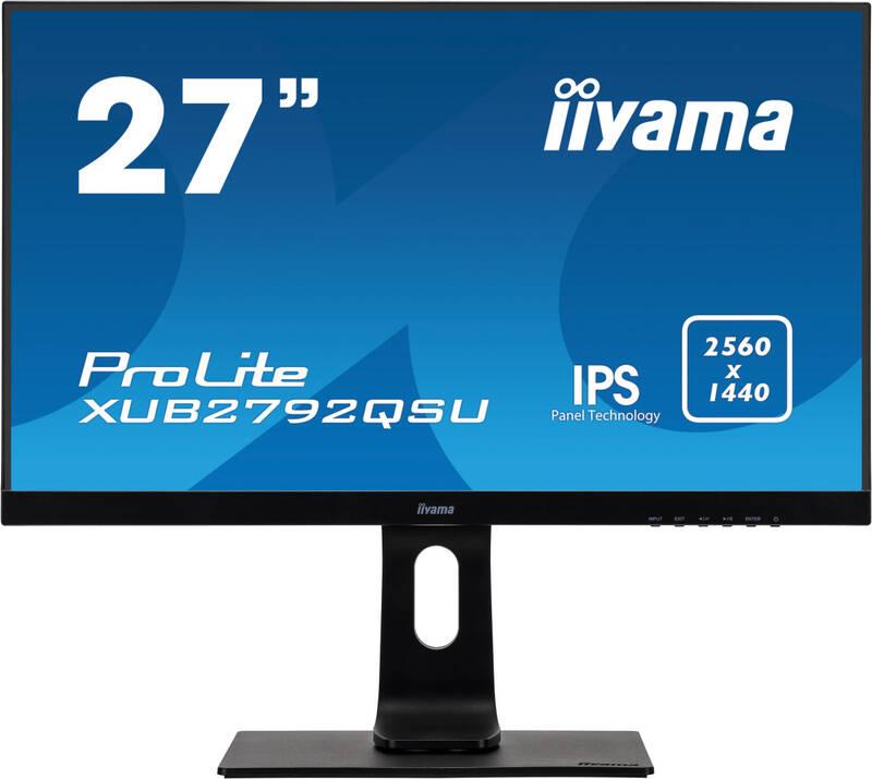 Monitor IIYAMA ProLite XUB2792QSU-B1 černý