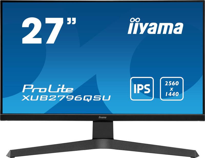 Monitor IIYAMA ProLite XUB2796QSU-B1 černý