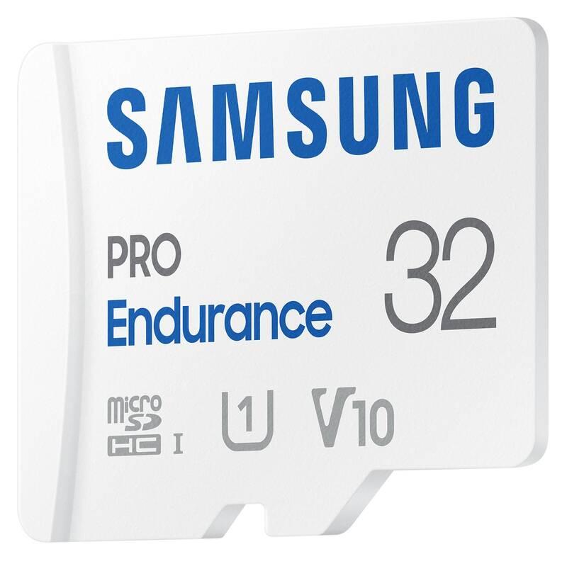 Paměťová karta Samsung MIcro SDHC Pro Endurance 32GB UHS-I U1 SD adaptér