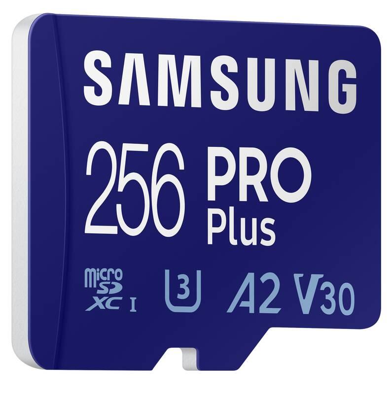 Paměťová karta Samsung Micro SDXC PRO 256GB UHSI-U3 USB adaptér