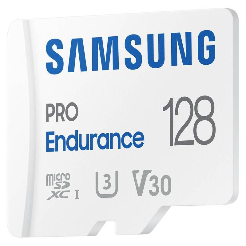 Paměťová karta Samsung Micro SDXC Pro Endurance 128GB UHS-I U1 SD adaptér