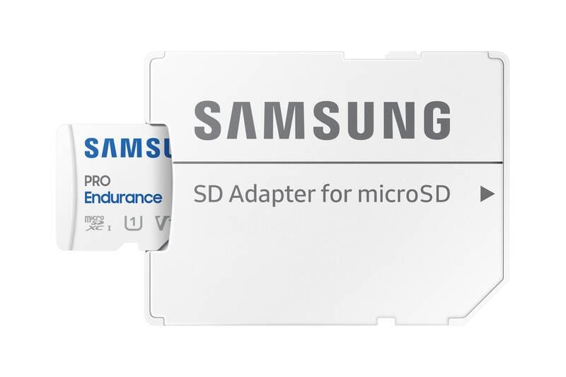 Paměťová karta Samsung Micro SDXC Pro Endurance 64GB UHS-I U1 SD adaptér