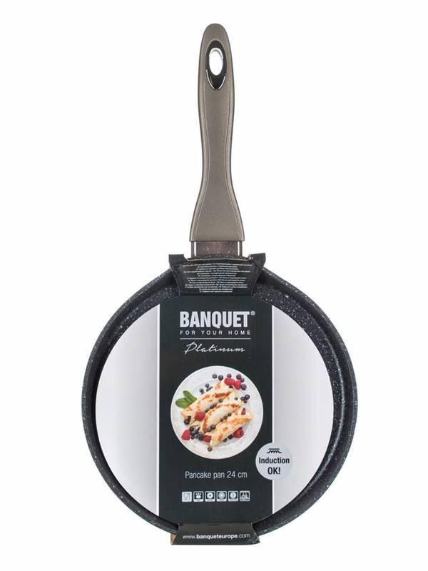 Pánev palačinková BANQUET Metallic Platinum, průměr 24 cm