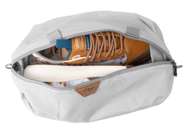 Pouzdro Peak Design Shoe Pouch šedé bílé