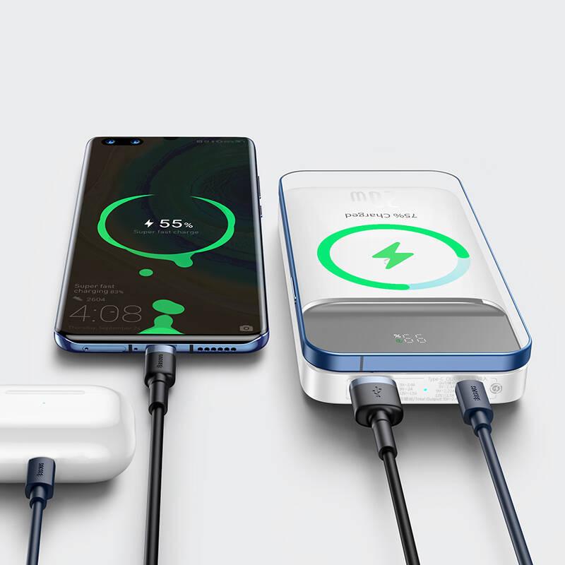 Powerbank Baseus Magnetic Wireless Fast charging 10000mAh 20W bílá