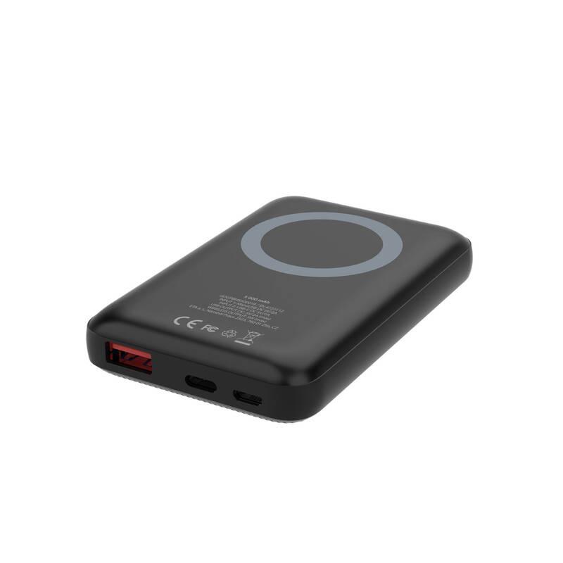 Powerbank GoGEN Magsafe 5000mAh, PBMS50001 černá