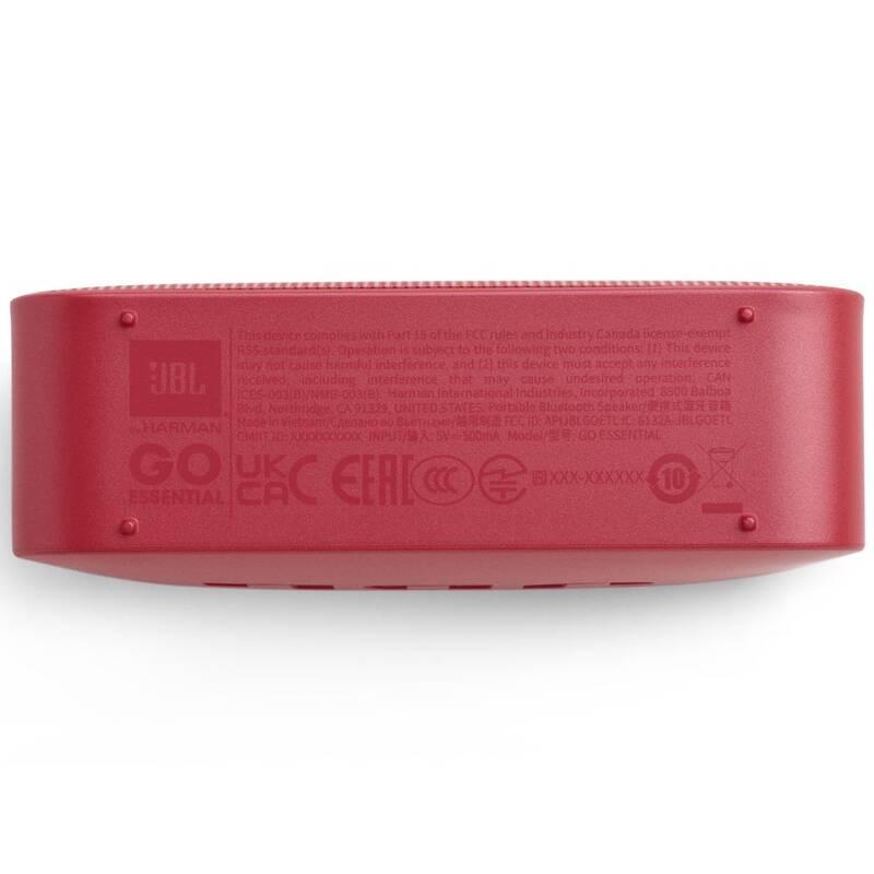 Přenosný reproduktor JBL GO Essential červený