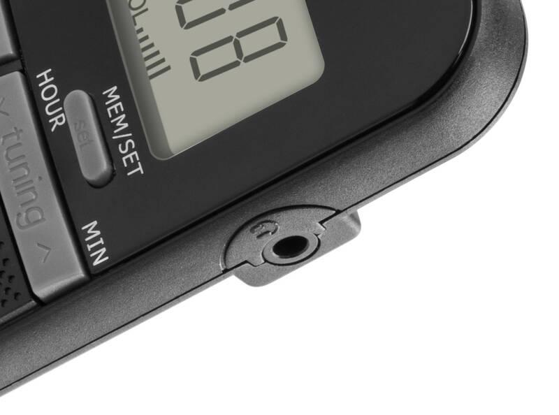 Radiopřijímač JVC RA-E411B černý