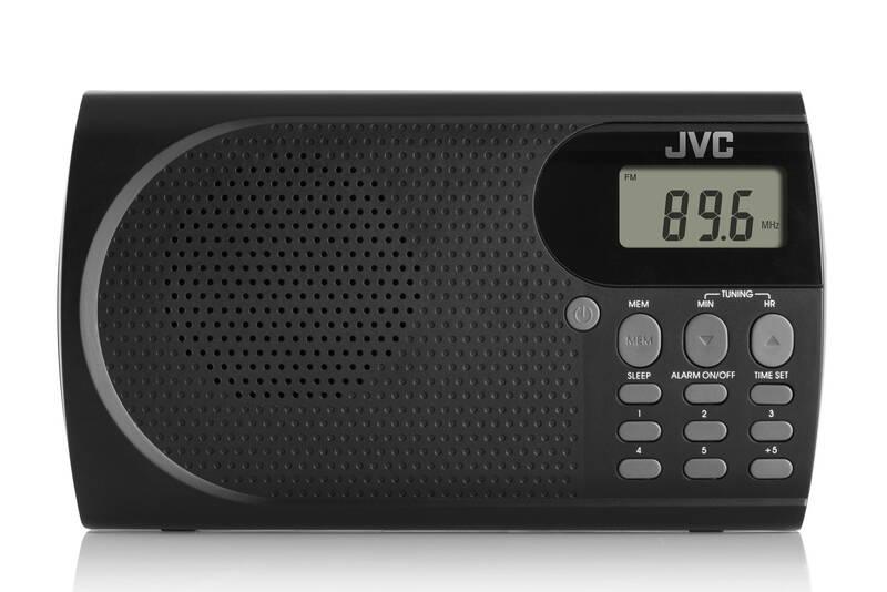 Radiopřijímač JVC RA-E431B černý