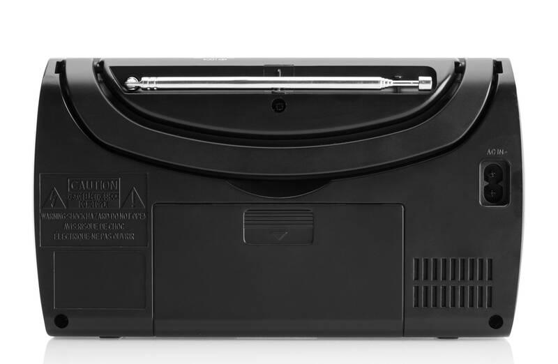 Radiopřijímač JVC RA-E431B černý