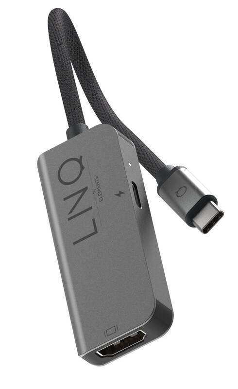Redukce Linq byELEMENTS 2in1 USB-C HDMI, Redukce, Linq, byELEMENTS, 2in1, USB-C, HDMI