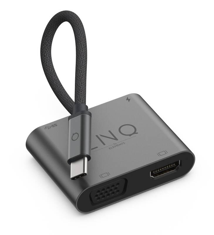 Redukce Linq byELEMENTS 4in1 USB-C HDMI