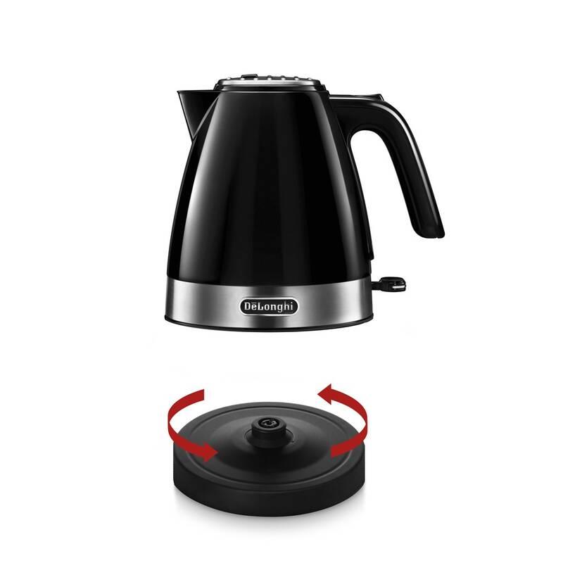 Rychlovarná konvice DeLonghi Active line KBLA2000.BK černá