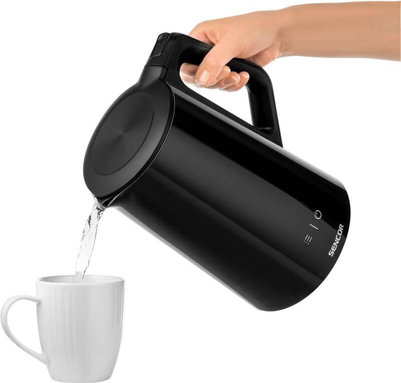 Rychlovarná konvice Sencor SWK 0590BK černá
