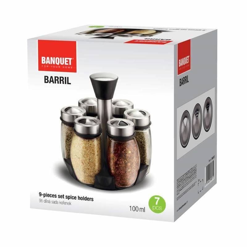 Sada kořenek BANQUET Barril 100 ml, 7 ks