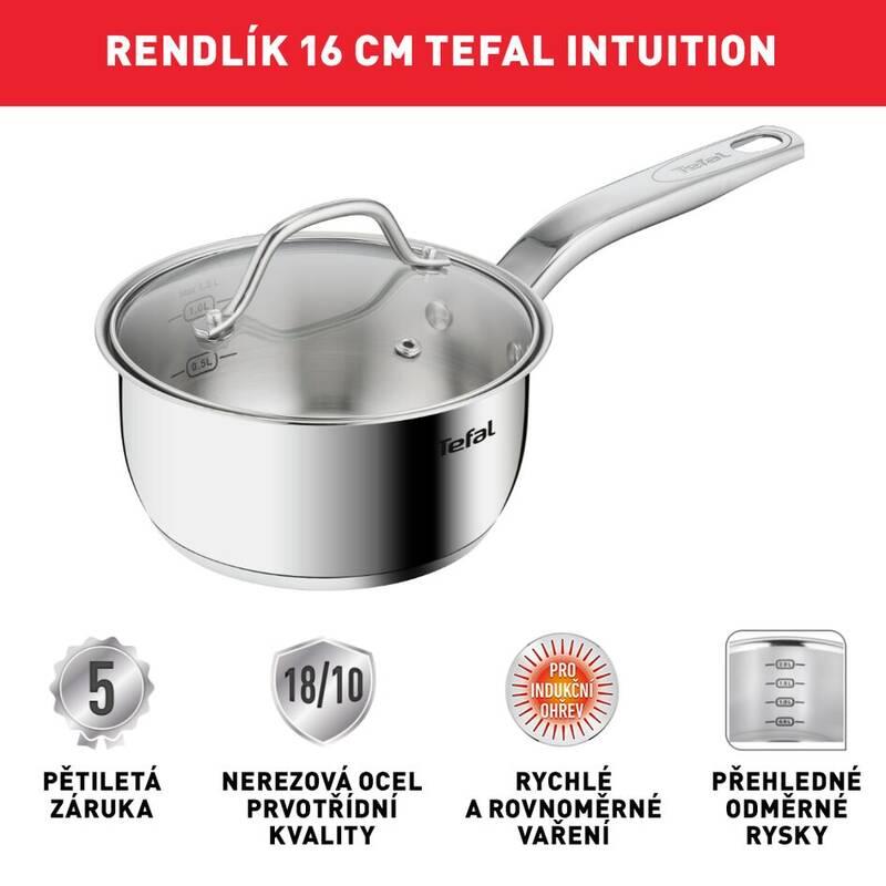 Sada nádobí Tefal Intuition B864S874, 8 ks