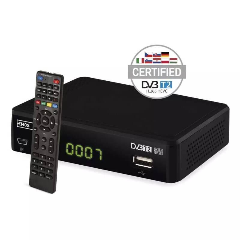 Set-top box EMOS EM190-L HD černý