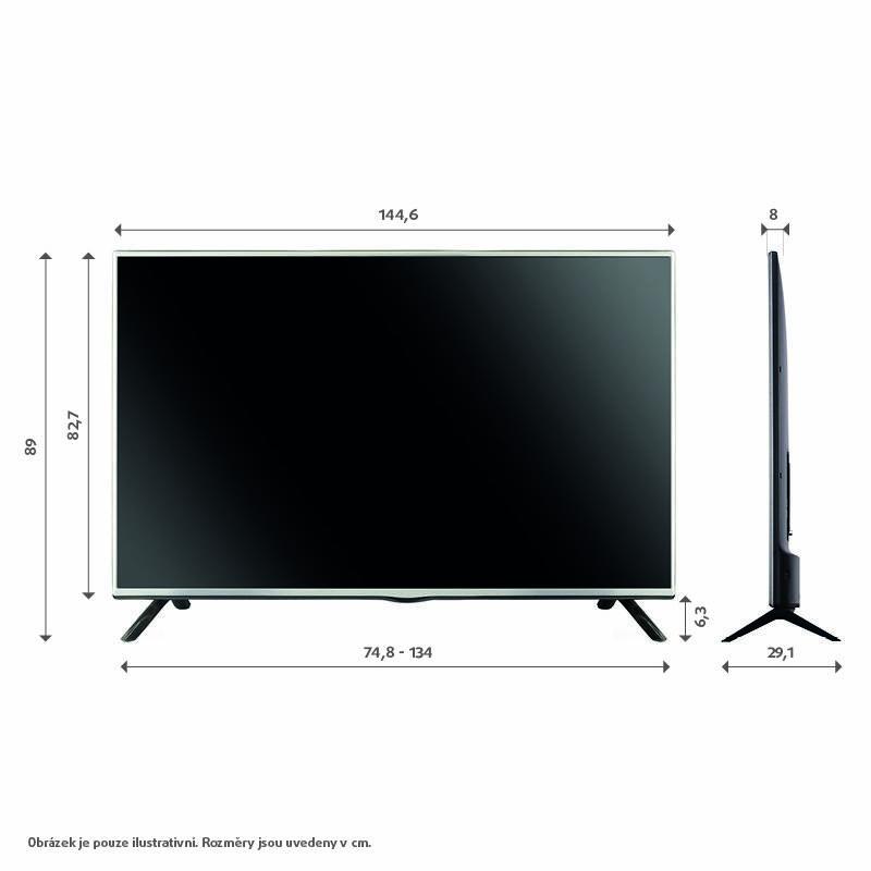 Televize TCL 65C635, Televize, TCL, 65C635