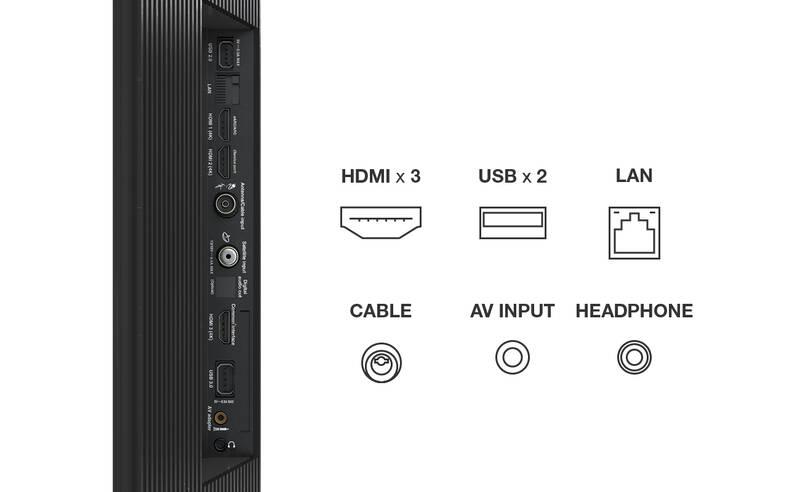 Televize TCL 75C635, Televize, TCL, 75C635