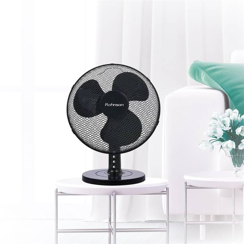 Ventilátor stolní Rohnson R-8371 černý