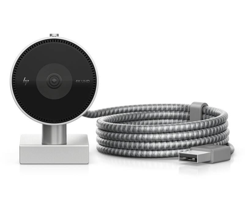 Webkamera HP 950 4K stříbrná