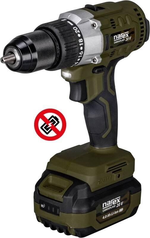 Aku vrtačka Narex CSV 13-2 bez aku
