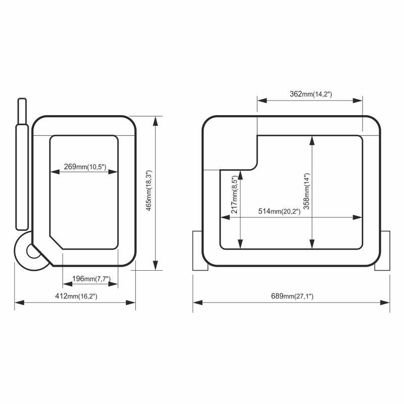 Autochladnička Yeticool PX42GREY