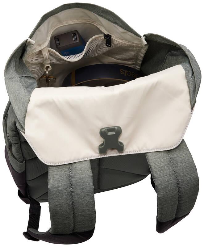 Batoh na notebook THULE Lithos 16 l černý zelený