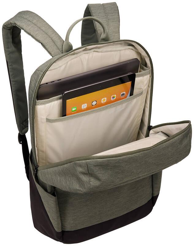 Batoh na notebook THULE Lithos 20 l černý zelený