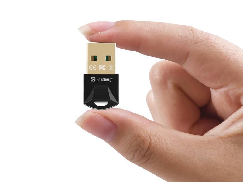 Bluetooth Sandberg USB Bluetooth 5.0 černý