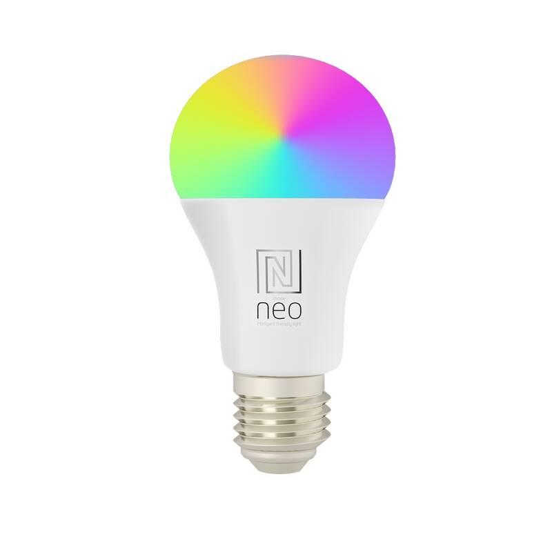 Chytrá žárovka IMMAX NEO SMART E27 11W RGB CCT barevná a bílá, stmívatelná, Zigbee, TUYA, 3ks, Chytrá, žárovka, IMMAX, NEO, SMART, E27, 11W, RGB, CCT, barevná, a, bílá, stmívatelná, Zigbee, TUYA, 3ks