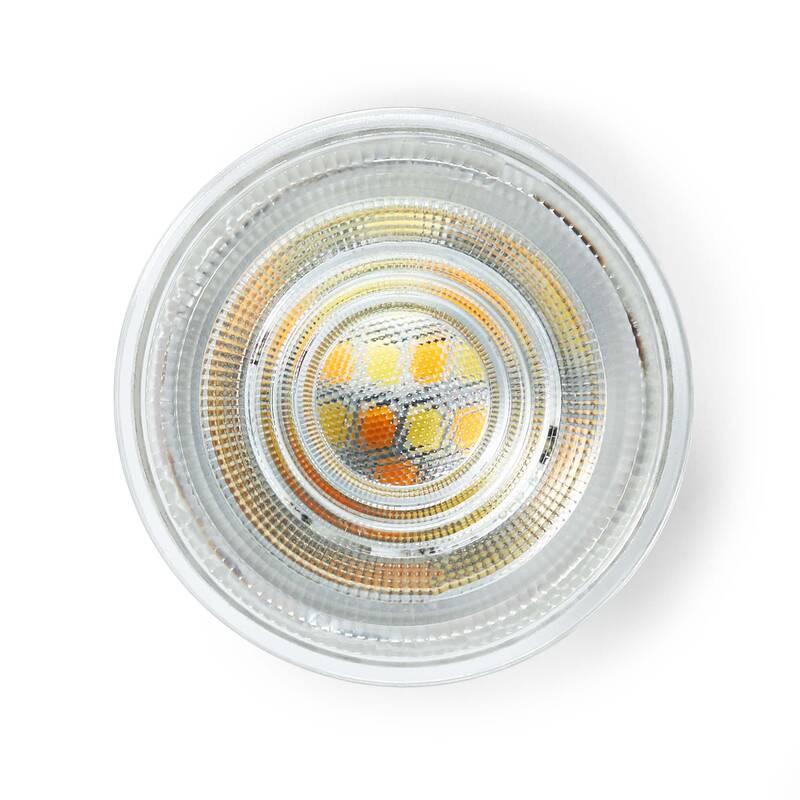 Chytrá žárovka Nedis SmartLife bodová, Wi-Fi, GU10, 345 lm, 4.9 W, Teplá - studená bílá