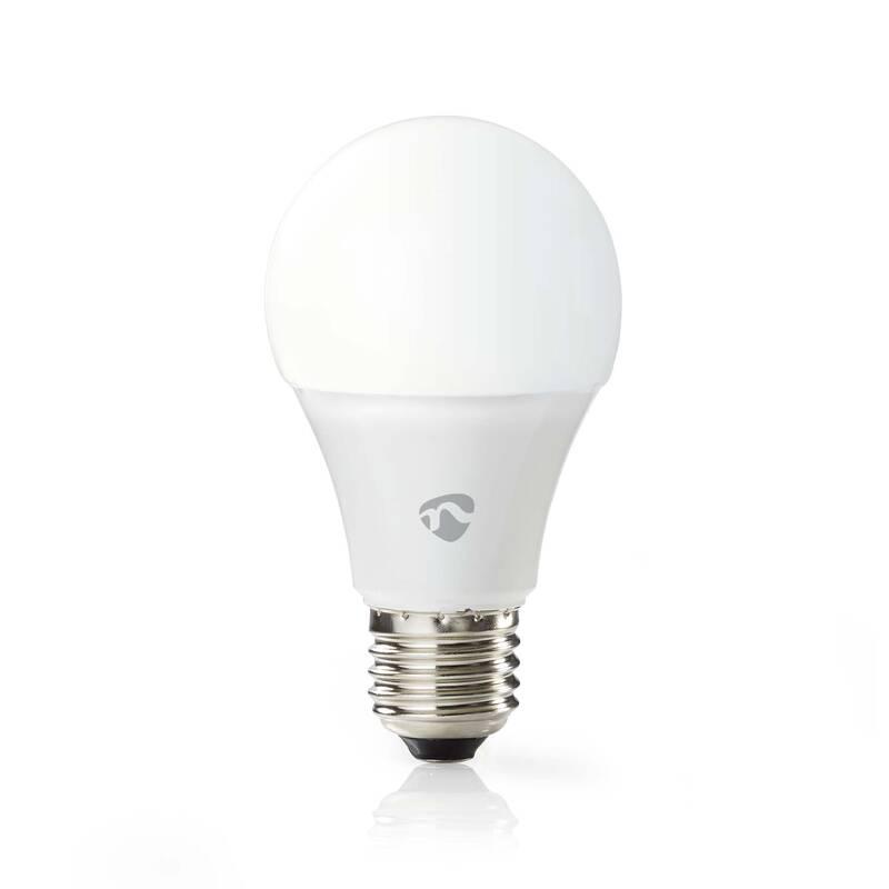 Chytrá žárovka Nedis SmartLife klasik, Wi-Fi, E27, 800 lm, 9 W, Teplá Bílá