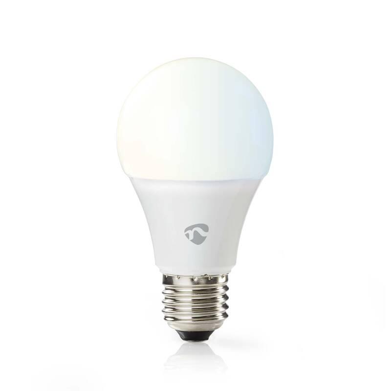 Chytrá žárovka Nedis SmartLife klasik, Wi-Fi, E27, 806 lm, 9 W, Teplá - studená bílá