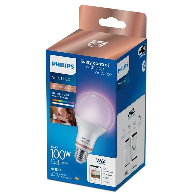Chytrá žárovka Philips Smart LED 13W, E27, RGB, Chytrá, žárovka, Philips, Smart, LED, 13W, E27, RGB