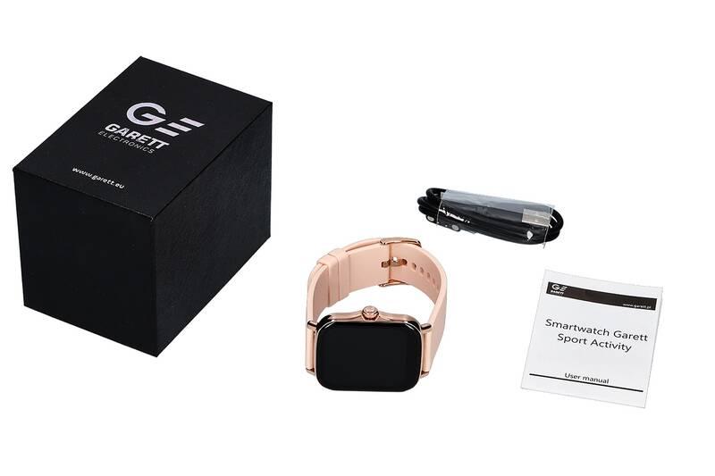 Chytré hodinky Garett Sport Activity zlaté, Chytré, hodinky, Garett, Sport, Activity, zlaté