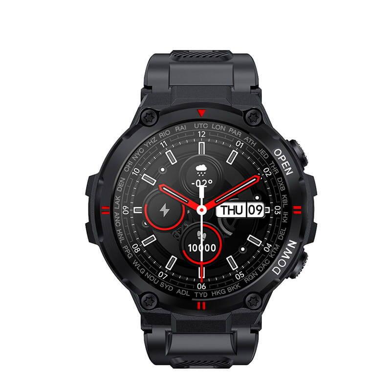 Chytré hodinky Garett Sport Tactic černé, Chytré, hodinky, Garett, Sport, Tactic, černé