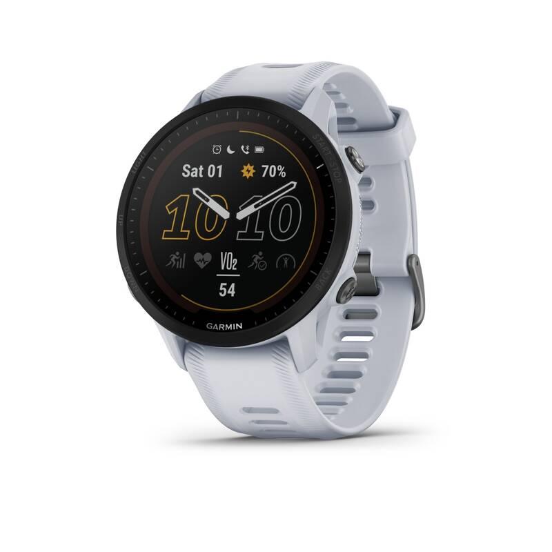 Chytré hodinky Garmin Forerunner 955 PRO Solar bílý
