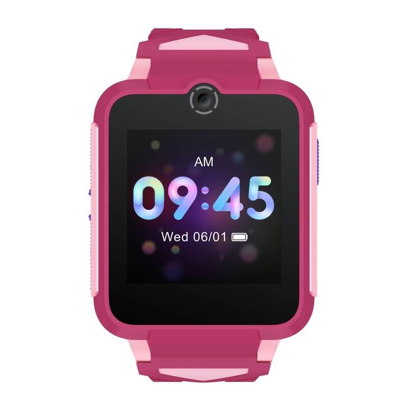 Chytré hodinky TCL MOVETIME Family Watch 42 růžové