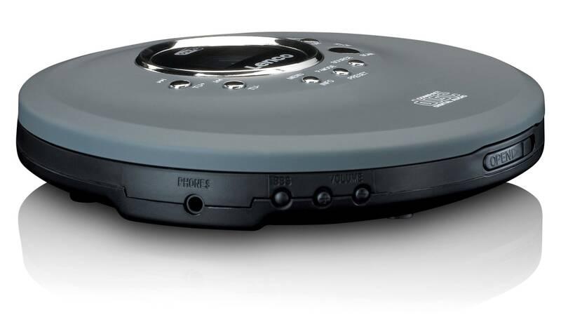 Discman Lenco CD-400 šedý