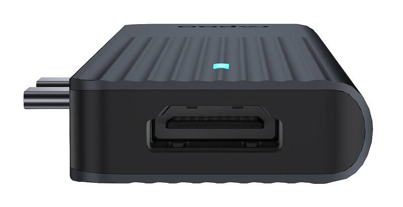 Dokovací stanice Rapoo 7-in-2 USB-C Multiport Adapter černá