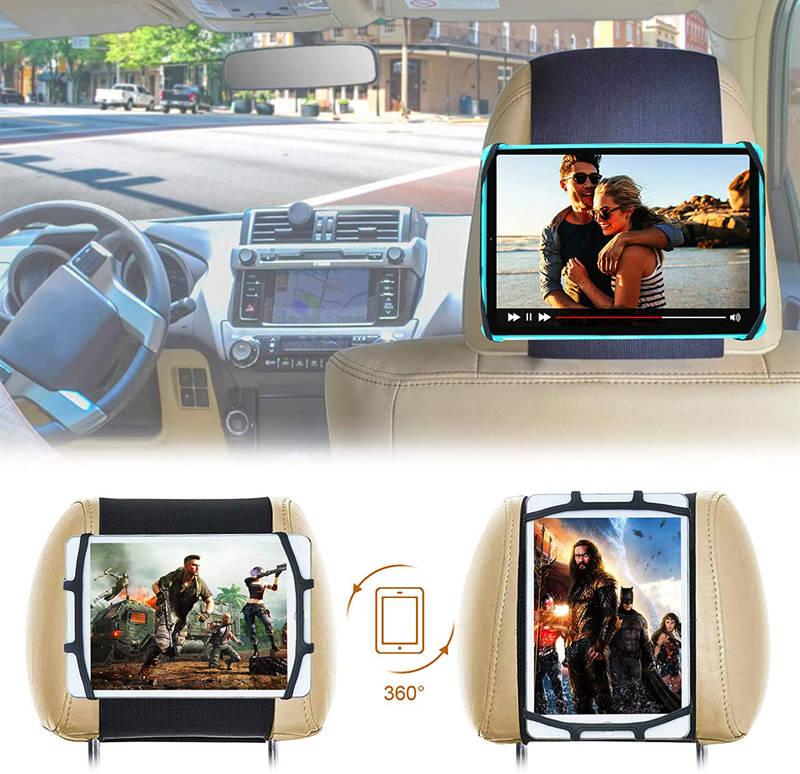 Držák na tablet WG na opěrku černý