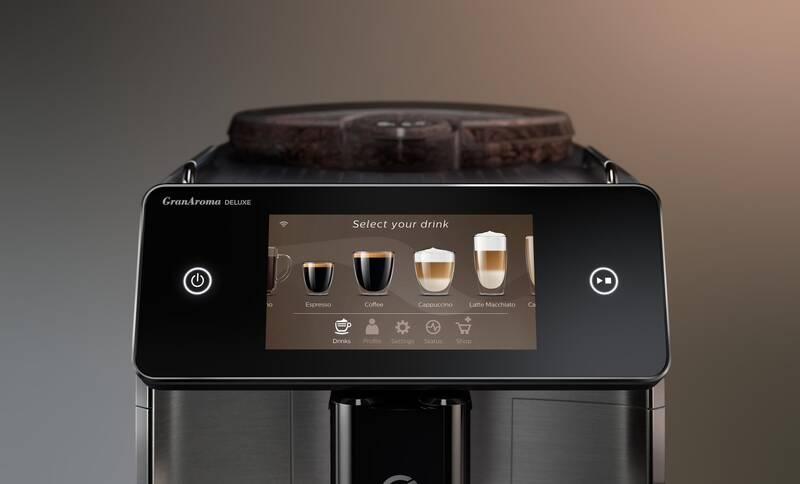 Espresso Saeco GranAroma Deluxe SM6685 00 černé