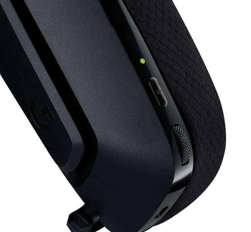 Headset Logitech Gaming G535 Lightspeed Wireless černý