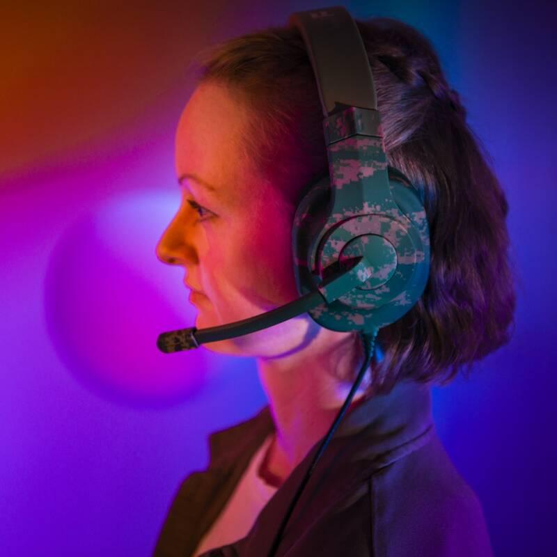 Headset uRage SoundZ 330 černý zelený