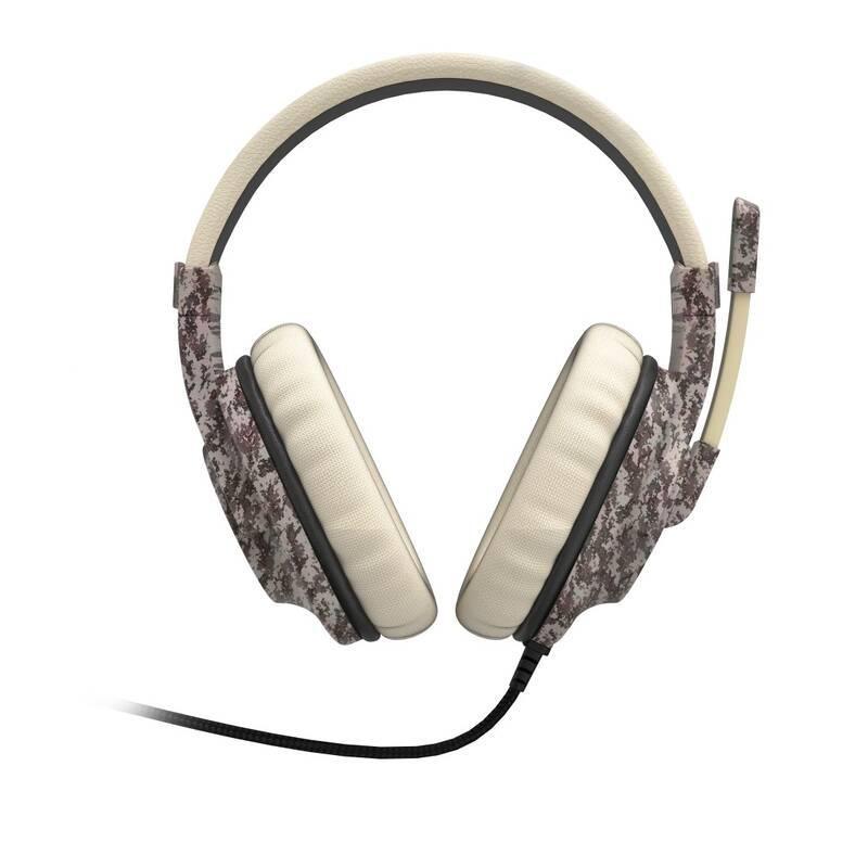 Headset uRage SoundZ 333 hnědý béžový
